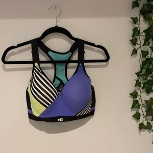 Colourful Victoria’s Secret sports bra